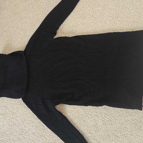 Saks Cashmere Turtleneck Sweater Size XS Black - Picture 12 of 13